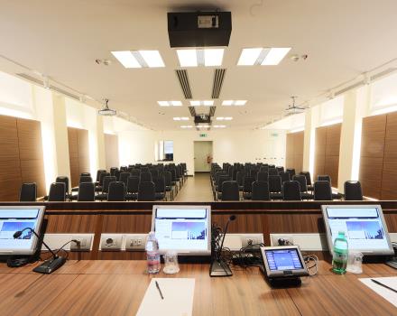 The BW Plus Hotel Monza e Brianza Palace offers modern equipped meeting rooms