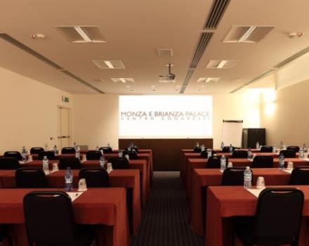 Discover the exclusive Congress Center that the Best Western Plus Hotel Monza e Brianza Palace puts at your disposal!