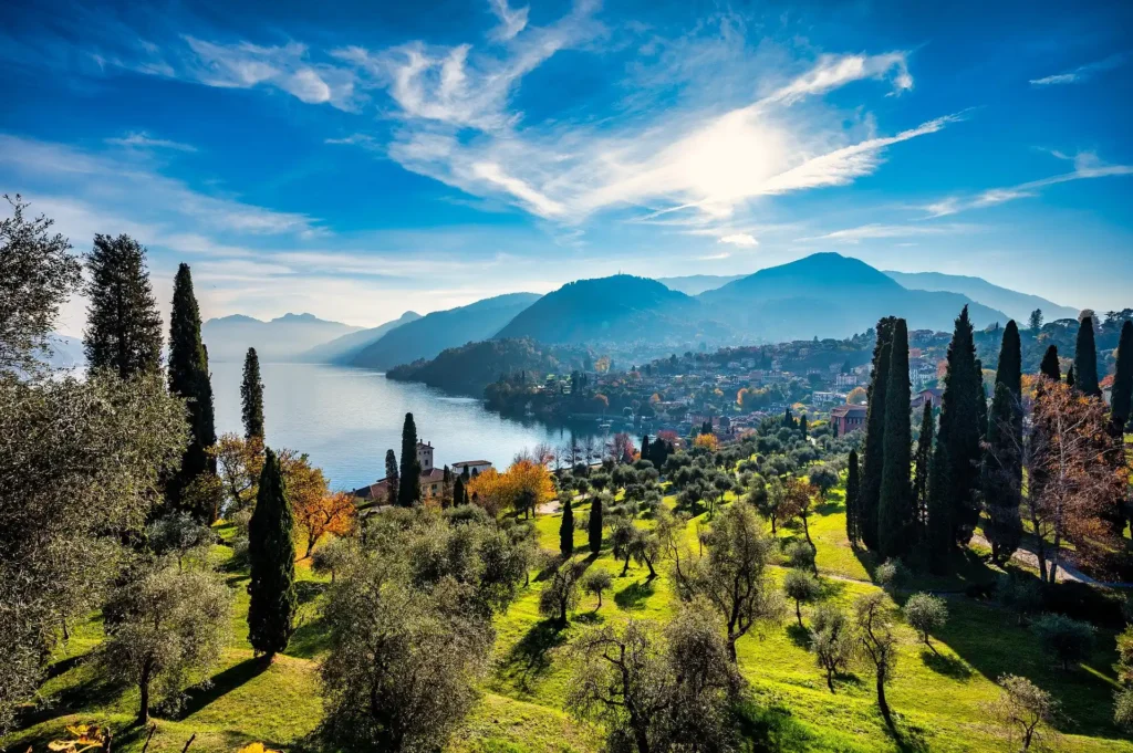 Vista panoramica sul Lago di Como