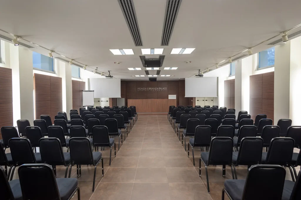 Meeting room with theatre layout